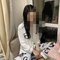 视频贴   女儿在玩电脑  我开始了我的行动   真的很喜欢jk黑丝呢1